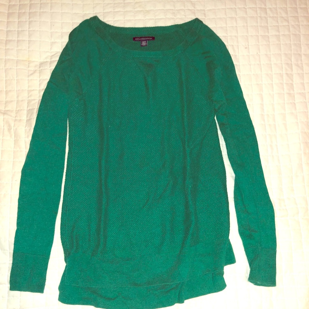 American Eagle Outfitters Green Sweater